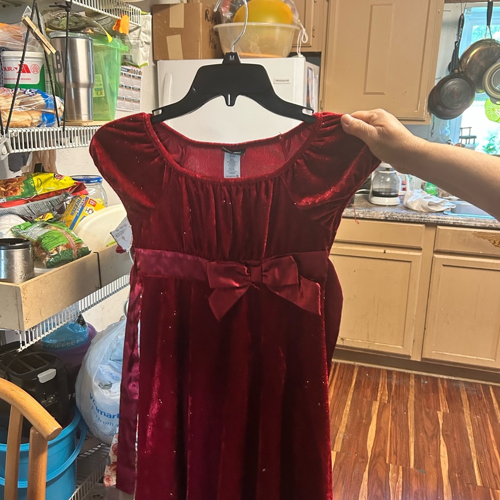 Holiday Editions Red Velvet Dress
